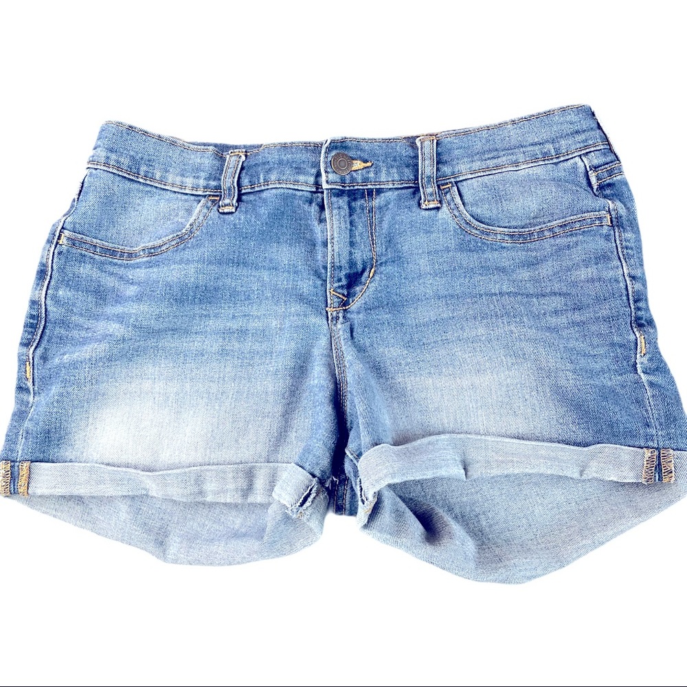 Old Navy Women’s Denim Cuffed Jean Shorts Size 6